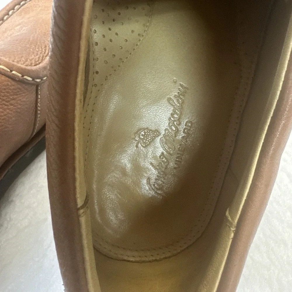 Sandro Moscoloni Shoes Brown Leather Oxford Lace-Up Comfort Men's Sz 10.5